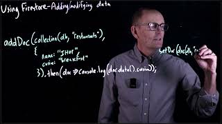 CS 124 UI—11: Firestore API-Adding/modifying data