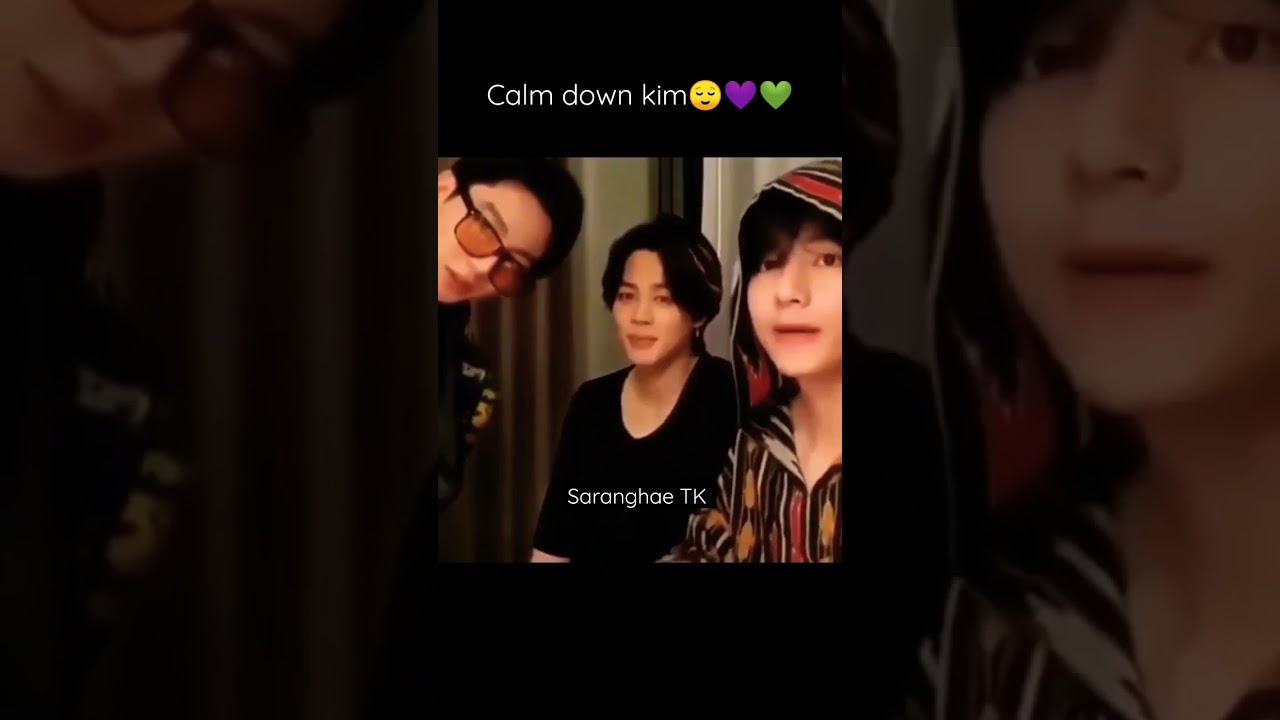 Tae Calling Jk Jagiya On Live Nd Then Panickingёяднёяшвpls It S Always Tae