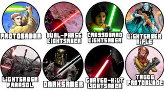 Every Lightsaber Variant Explained in 20 Minutes