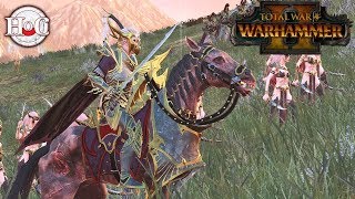 Dark Elves vs High Elves - Total War Warhammer 2 - Online Battle 89