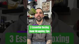 3 Essential tips when wrapping your hands for Boxing 🥊 #secondsout #boxingtips