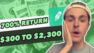 INSANE 700% Options Trading Strategy! Turn $300 Into $2,300 Trading Options