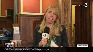 Elections Départementales 2021 : la soirée du 2nd tour diffusée sur France 3 Rhône-Alpes (Partie 2)