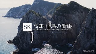 [8K footage] Kashiwajima precipitous cliffs【高知 柏島の断崖_8K】