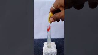 Chemical Reaction 🧫🔥।। Easy science experiment 👨‍🔬।। #ytshorts #viral #shorts #science