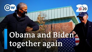 Trump and Biden pull out the stops in battleground states | US election 2020