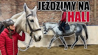 PIERWSZA JAZDA NA HALI W NOWEJ STAJNI 🥰