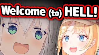 Fubuki Communicating With Ame in English Sounds Both Cute and Terrifying【Hololive】