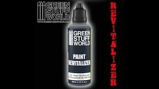 Creative: Paint Revitalizer - How to recover old acrylic paint