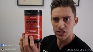 MuscleMeds Amino Decanate BCAA Supplement Review - MassiveJoes.com RAW Review Acid Muscle Meds