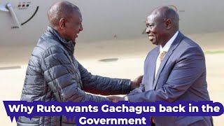 DESPARATE!RUTO areda kugura Gachagua acoke thirikari