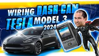 Dash Cam Installation in a Performance Tesla Model 3 2024 - Viofo A119 Mini 2 How-To