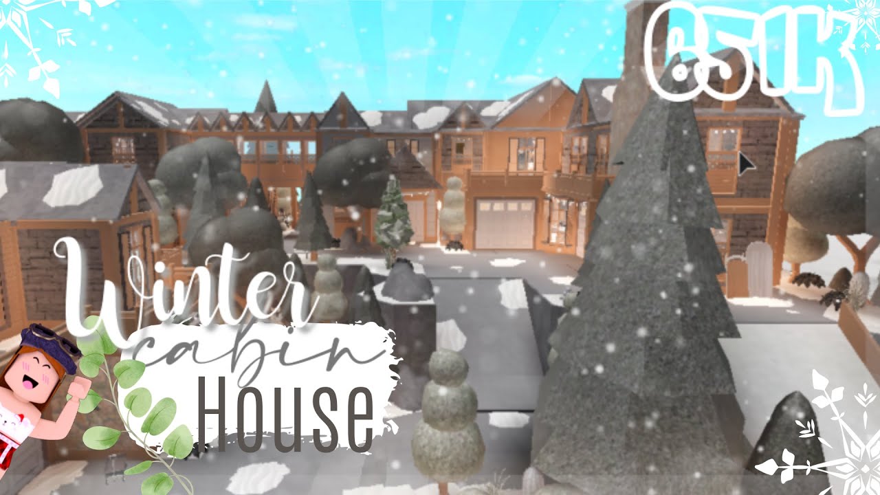 Bloxburg Winter Cabin House