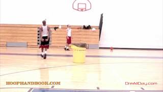 Dre Baldwin: Midrange Shooting Drill Elbow to Elbow | Basketball Guard Workouts