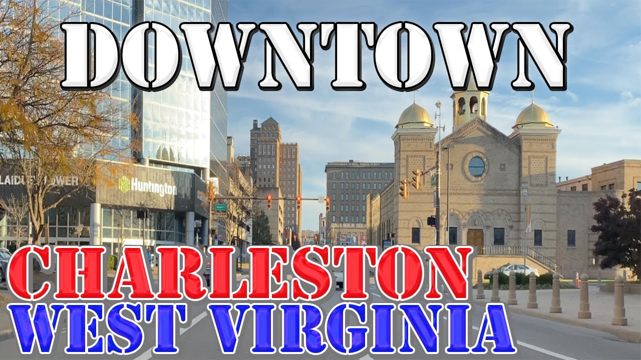 Charleston - West Virginia - 4K Downtown Drive - YouTube