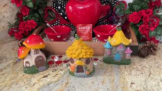 Tea ￼ Tuesday/Cozy Corner /Shopping At Dollar Tree/Valentine’s Display