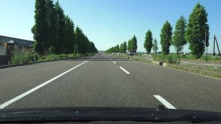 4K　国道17号・下り　等速　（暫定）その8　新潟県長岡市・越後川口→小千谷市→長岡市→見附市→三条市