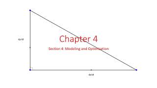 Calculus 4-4 Modeling and Optimization