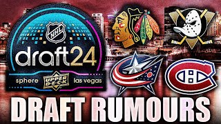 HUGE 2024 NHL DRAFT RUMOURS: TOP 5 PICKS REVEALED? Blackhawks, Ducks, Blue Jackets, Habs