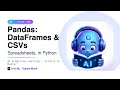 AI Class 19 · Pandas: DataFrames & CSVs | Typical Monk