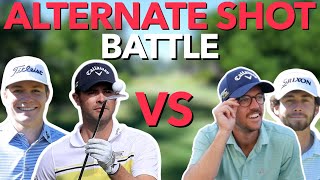 Crazy 2v2 Match. Team George vs Team Wesley(9 Holes Alternate Shot) | Bryan Bros Golf