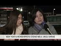 new year s day worshippers crowd tokyo s meiji jingu shinto shrineーnhk world japan news