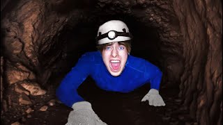 TRAPPED IN THE WORLDS TIGHTEST CAVE!!