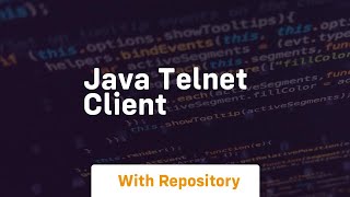 java telnet client