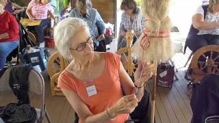 Preparing and Spinning Flax