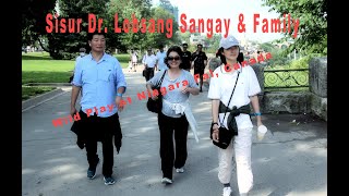 Sisur Dr. Lobsang Sangay At Niagara Falls