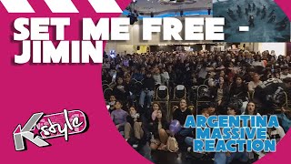 JIMIN 'SET ME FREE (PT 2)' MASSIVE MV REACTION // 지민 리액션 아르헨티나