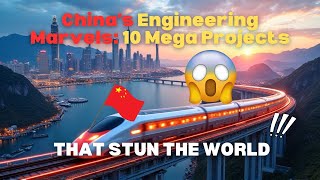 China’s Engineering Marvels: 10 Mega Projects That Stun the World