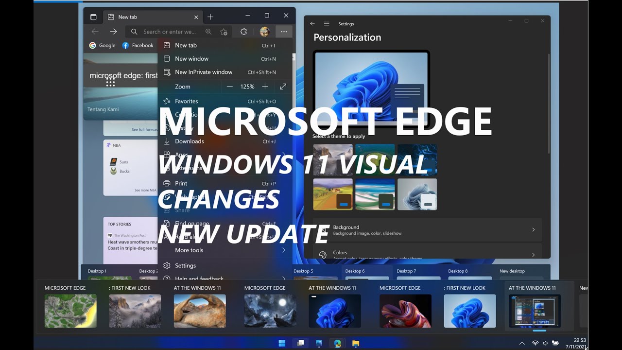 Microsoft Edge First Look At The Windows 11 Visual Changes – NBKomputer