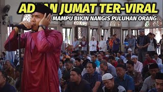 Geger! Adzan Kurdi Jumat Paling Viral karena Merdunya Bikin Nangis😭