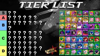 Sonic Forces Speed Battle: TIER LIST