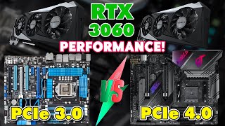 Experiment NVIDIA RTX 3060 PCIe 4.0 Menggunakan Motherboard PCIe Gen 3.0 | Test Performa Game