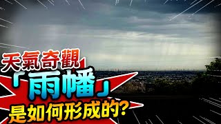 【★天氣奇觀!!簾幕狀「雨幡」是如何形成的?!★】