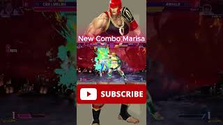 NEW COMBO MARISA SF6 HIGH LEVEL GAMEPLAY #スト6 #sf6marisa  #streetfighter