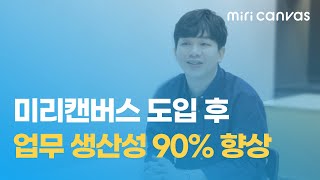 [미리캔버스 고객사 인터뷰]  마케팅 업무 생산성 90% 향상 - 아이디헤어 편