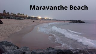 Almost night at maravanthe beach kundapura | NH66 | Kundapur to Udupi road | Karnataka