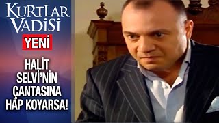 Halit Selvi'nin Çantasına Hap Koyuyor! - Kurtlar Vadisi | 2019 - YENİ