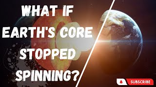 What Happen Earth's Core Stopped Spinning? | #education #science #english | #space | Think Unlimited
