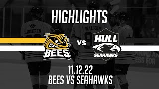 TSI World Bees vs Hull Seahawks 11.12.2022