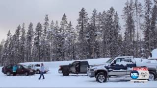 Snowmobiler survives nearly 24 hours in below-freezing temperatures