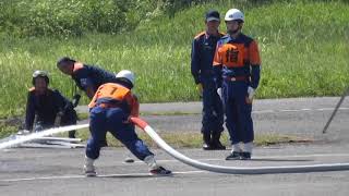 ２０１８年　中河内地区支部消防小型ポンプ操法訓練