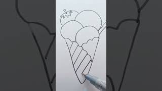 Relaxing Creative Art | Fun and Easy Drawing Tricks. Simple Pencil Drawing Tutorials #shorts ▶16