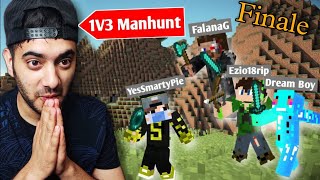 1 V 3 Minecraft Speedrunner VS Hunter FINALE Challenge