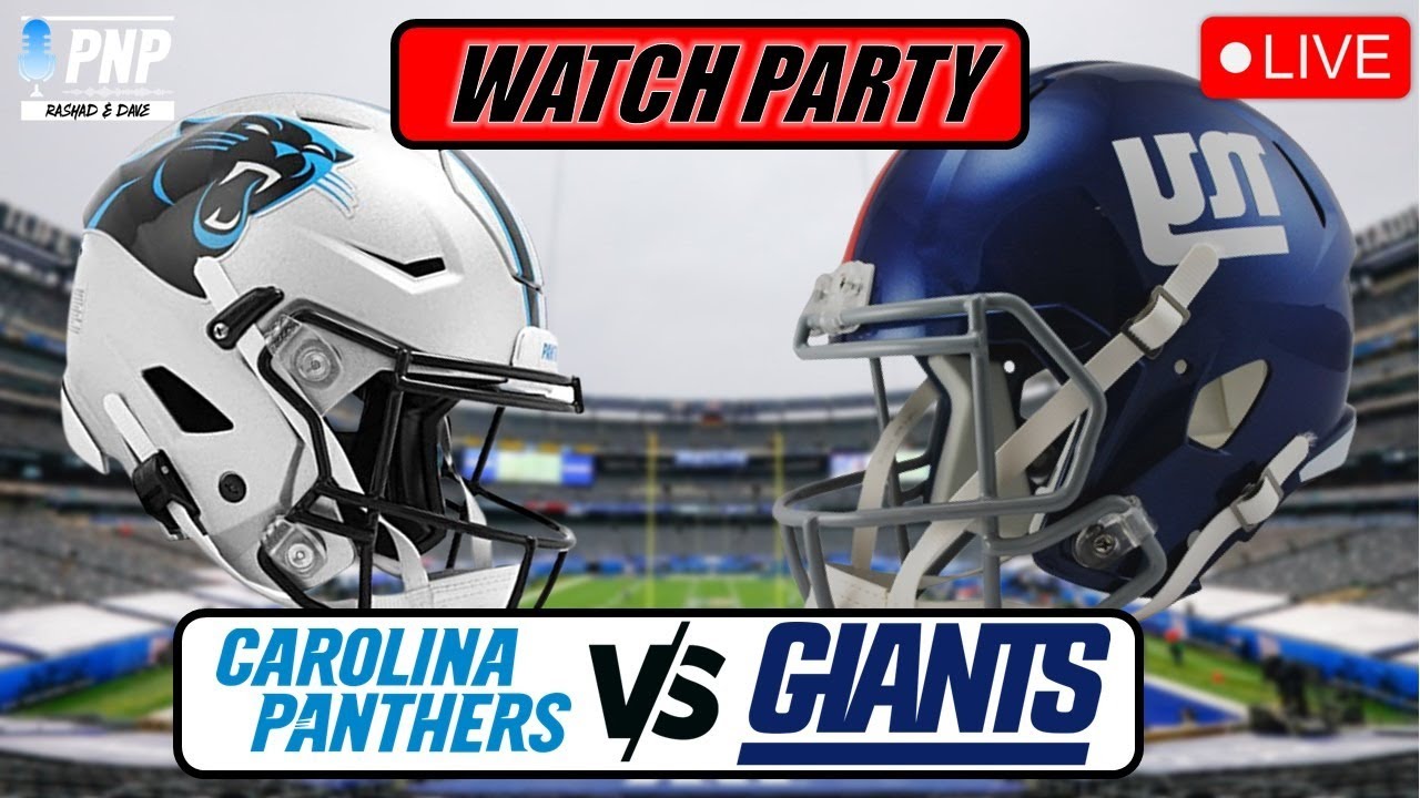 Panthers Vs. Giants Live Streaming Scoreboard, Play-By-Play, & Updates ...