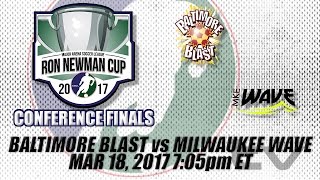 Eastern Conference Finals Game One - Baltimore Blast vs Milwaukee Wave