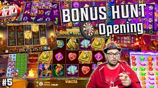 MORENO SLOT ONLINE🔴 - Nuovo BONUS HUNT OPENING 🎯🎰 della Domenica! | Missione BONUS HUNT #5💰 |